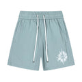 AMRI Starburst logo shell swim shorts