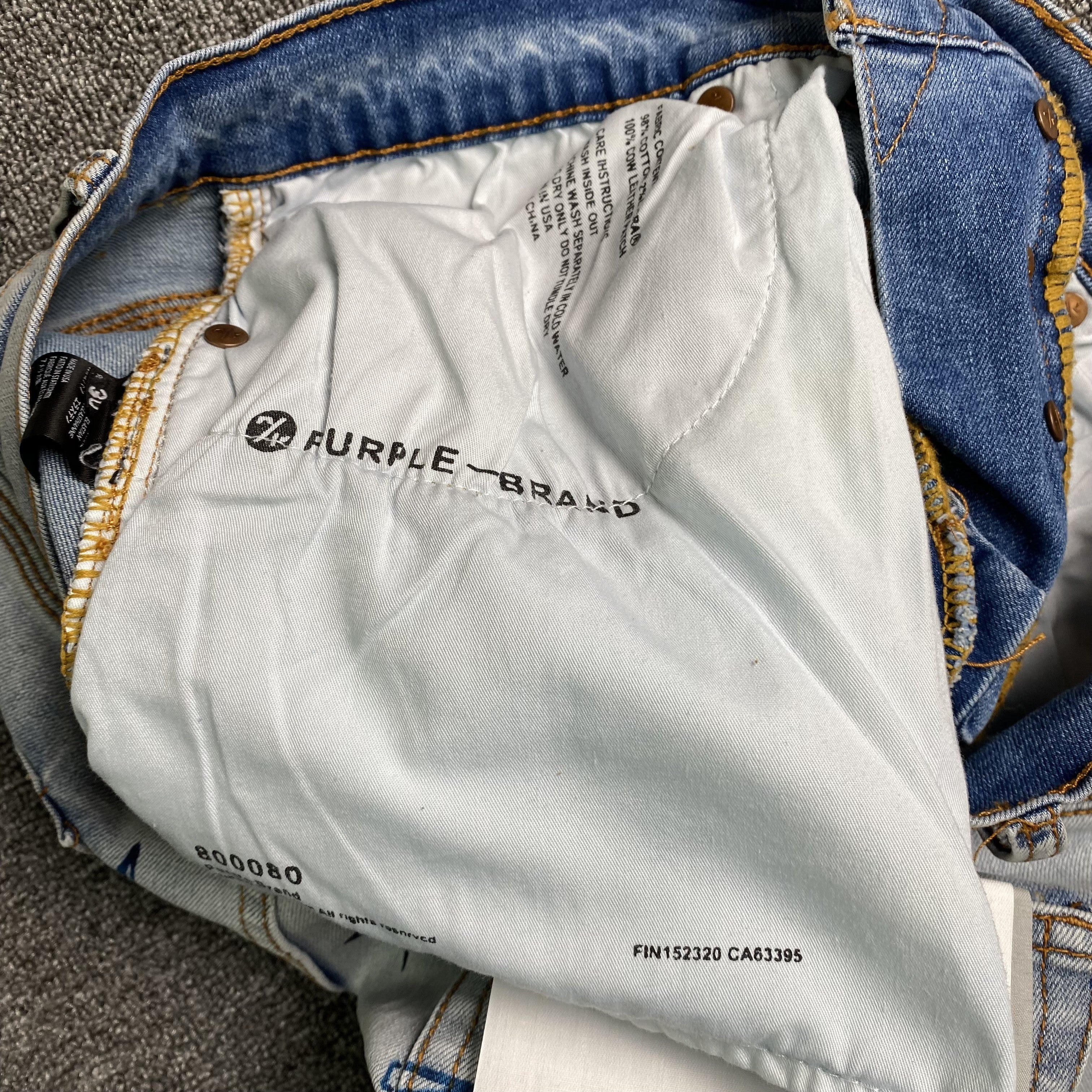 Purple Brand Slim Jeans
