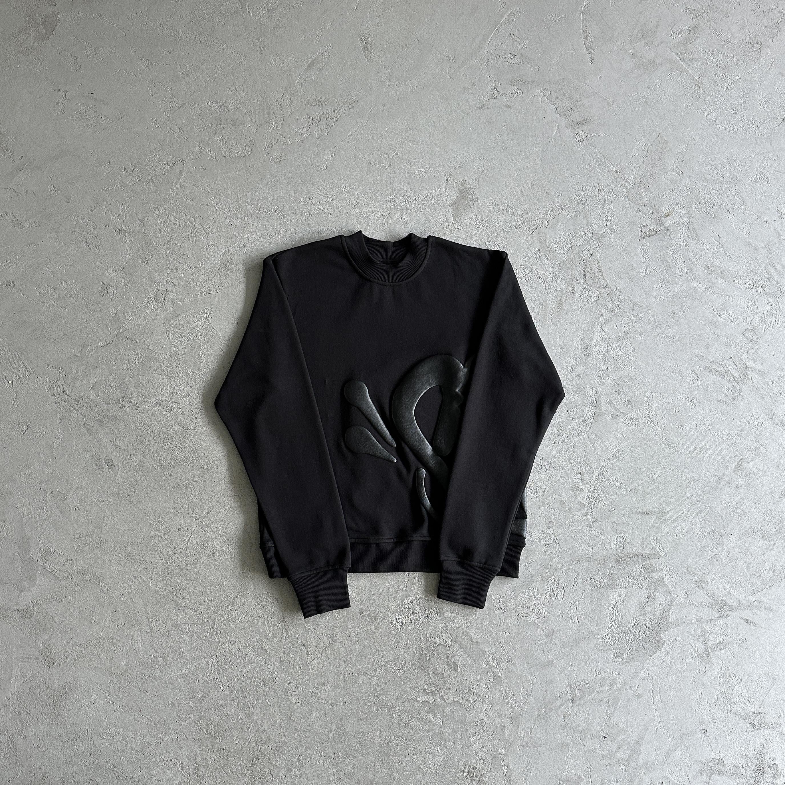 Synaworld Round Neck Suit Black