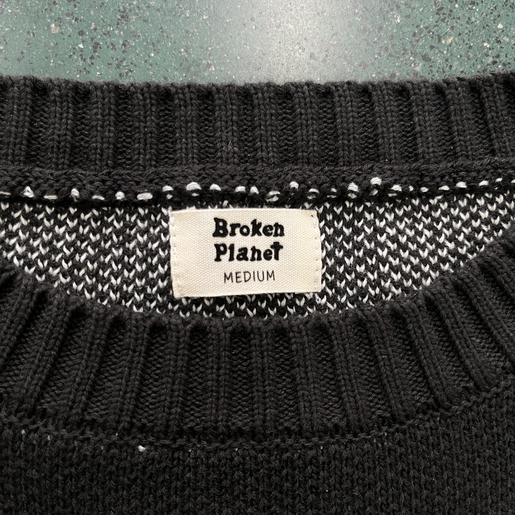 Broken P Skull Heart Sweater