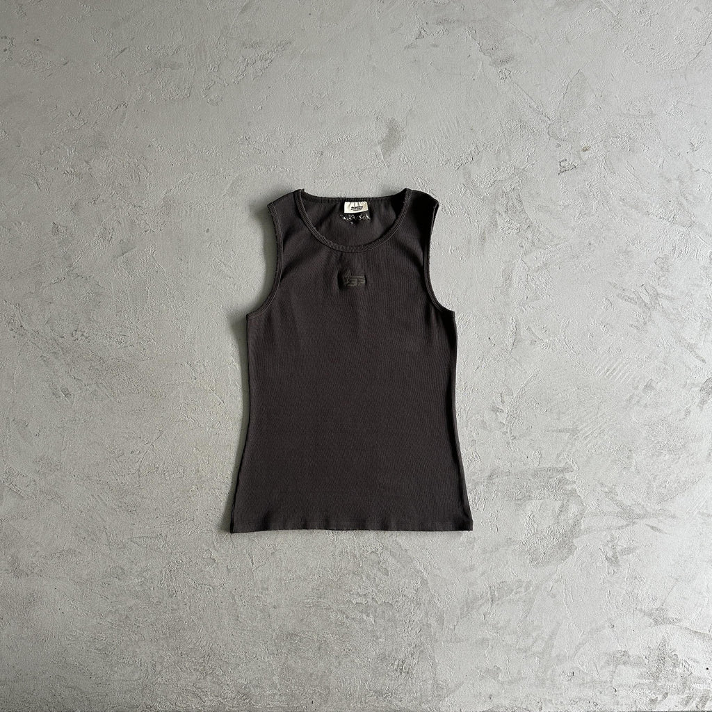 Broken P Mens Washed Ribbde Tank Top